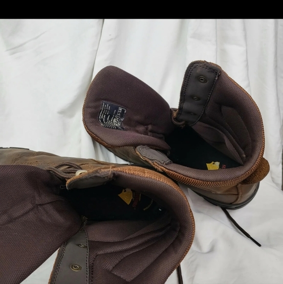 Herman Survivors Men's size 11 WIDE Jason III Steel Toe Leather Work Boots - Picture 10 of 12